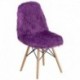 MFO Shaggy Dog Purple Accent Chair