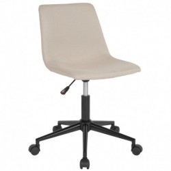 MFO Camila Collection Task Chair in Beige Fabric