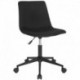 MFO Camila Collection Task Chair in Black Fabric