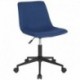 MFO Camila Collection Task Chair in Blue Fabric