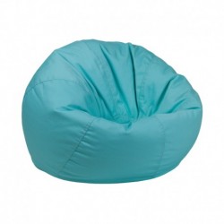 MFO Small Solid Mint Green Kids Bean Bag Chair