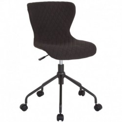 MFO Oxford Collection Task Chair in Black Fabric