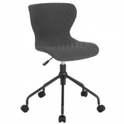 MFO Oxford Collection Task Chair in Dark Gray Fabric