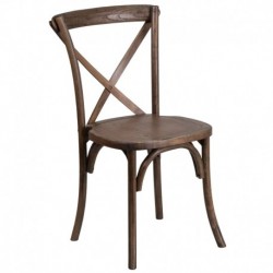 MFO Princeton Collection Stackable Wood Cross Back Chair