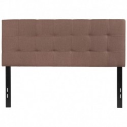 MFO Gale Collection Full Size Headboard in Camel Fabric