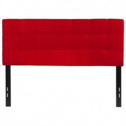 MFO Gale Collection Full Size Headboard in Red Fabric