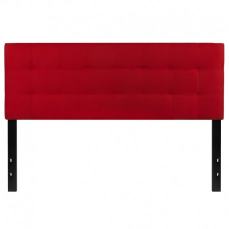 MFO Gale Collection Queen Size Headboard in Red Fabric