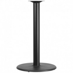 MFO 24'' Round Restaurant Table Base with 4'' Dia. Bar Height Column