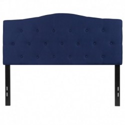 MFO Diana Collection Full Size Headboard in Navy Fabric