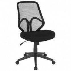 MFO Princeton Collection High Back Black Mesh Office Chair