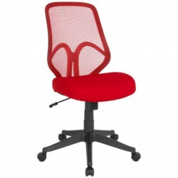 MFO Princeton Collection High Back Red Mesh Office Chair