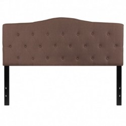 MFO Diana Collection Queen Size Headboard in Camel Fabric