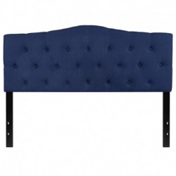 MFO Diana Collection Queen Size Headboard in Navy Fabric
