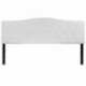 MFO Diana Collection King Size Headboard in White Fabric
