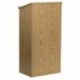 MFO Stand-Up Wood Lectern in Oak