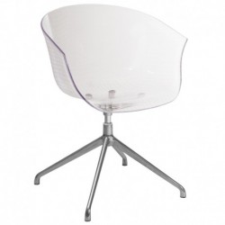 MFO Clear Acrylic Contemporary Reception Chair
