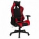 MFO Victor High Back Black & Red Reclining Racing/Gaming Office Chair with Adjustable Lumbar Support