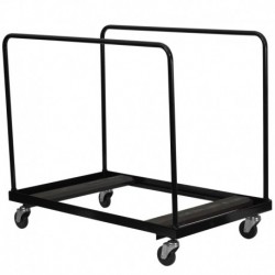MFO Black Folding Table Dolly for Round Folding Tables