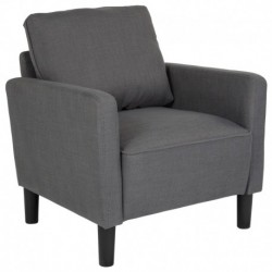 MFO Winston Collection Chair in Dark Gray Fabric