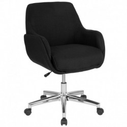 MFO Meyer Collection Mid-Back Chair in Black Fabric