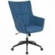 MFO Kit Collection High Back Chair in Blue Fabric