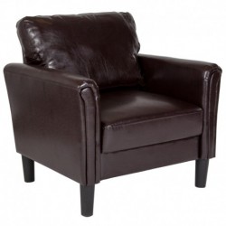 MFO Churchill Collection Chair in Brown Leather