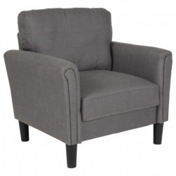 MFO Churchill Collection Chair in Dark Gray Fabric
