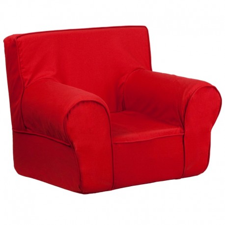 MFO Small Solid Red Kids Chair