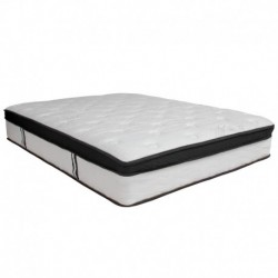 MFO Armand Collection 12 Inch Memory Foam and Pocket Spring Mattress, Full in a Box