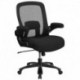 MFO Big & Tall 500 lb Rated Black Mesh/Fabric Executive Ergonomic Office Chair, Adjustable Lumbar
