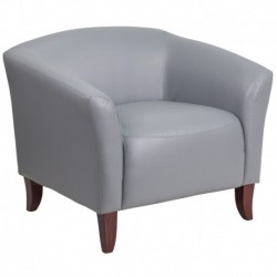 MFO Stanford Collection Gray Leather Chair