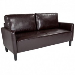 MFO Winston Collection Sofa in Brown Leather
