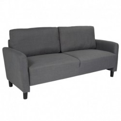 MFO Oxford Collection Sofa in Dark Gray Fabric