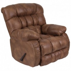 MFO Contemporary Breathable Comfort Padre Almond Fabric Rocker Recliner